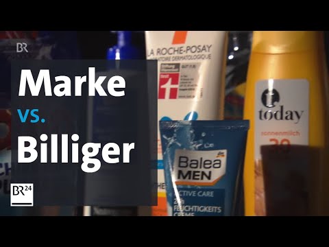 Markenprodukte oder Eigenmarken der Drogerien: Was ist besser? | BR24