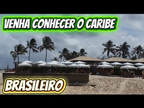 O caribe brasileiro praia de barra do cunhaú 