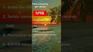 Download lagu Fakta Orang Lahir di Bulan April, benar gak nih #shorts mp3