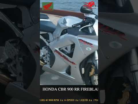 Honda CBR 900 RR Fireblade - Video 1