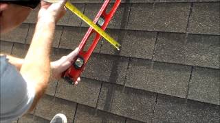 How to Find the Pitch of a Roof - with a Level and a Measurement Tape
