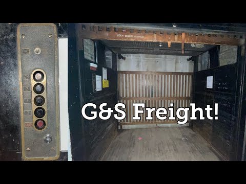 Vintage Rotary/G&S Hydraulic Freight Elevator @ IIT Vandercook College of Music - Chicago, IL.