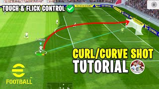 Download lagu How To Perform Curl / Curve Shot | Touch & Flick Control Tutorial | eFootball 2023 Mobile mp3