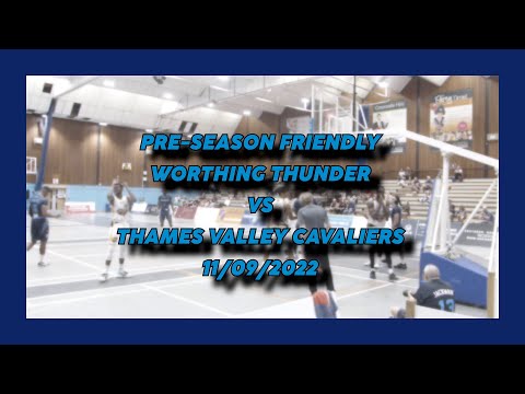 Worthing Thunder vs Thames Valley Cavaliers - 11/09/2022 - Pre Season Friendly