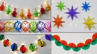 5 Easy Decoration Ideas For Diwali / Christmas  Di