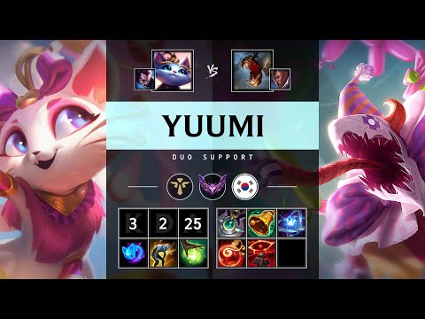 Yuumi Support vs Fiddlesticks - KR Master Patch 25.15