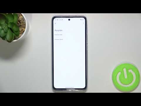How to change Keyboard Language on MOTOROLA Edge 30 - Add New Keyboard Language