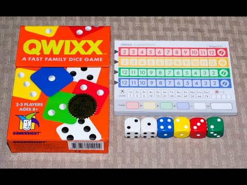 Calvin's Got Game: Qwixx Review