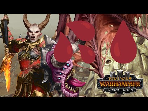Blood. - Khorne vs Vampire Counts // Total War: WARHAMMER 3