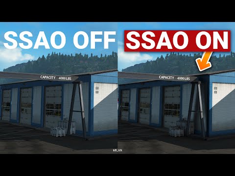 ETS2 1.38 Public Beta - SSAO COMPARISON