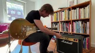 Video thumbnail for ca. 1985 Marshall 4001 "Studio 15" Litte Fatty - quick I-Phone check by GregsGuitars