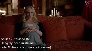 Vampire diaries S7E10 - Hang my head in shame - Pete Molinari (feat Barrie Cadogan)