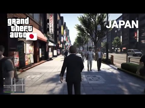 GTA 5 but it's in Japan - Reimagined by AI