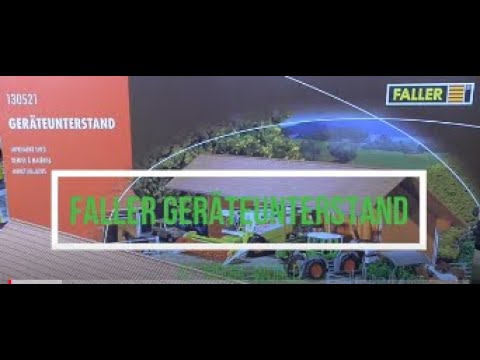 Faller Geräteunterstand 130521