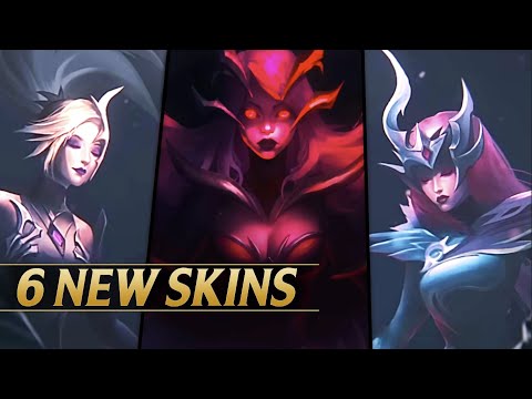 6 NEW COVEN SKINS 2023 PREVIEW - League of Legends