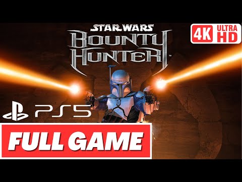 STAR WARS: BOUNTY HUNTER Remastered Gameplay Walkthrough FULL GAME [PS5] - No Commentary