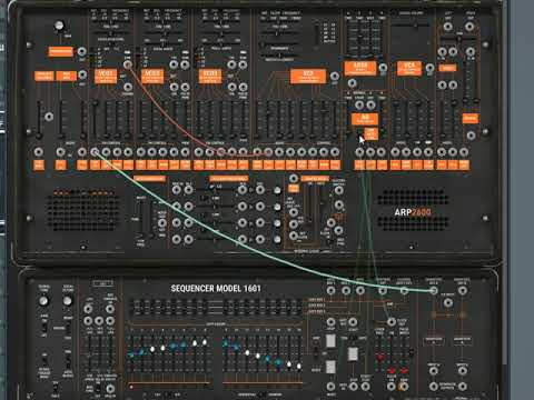 Arturia Arp 2600V Sequencer Model 1601 Tutorial