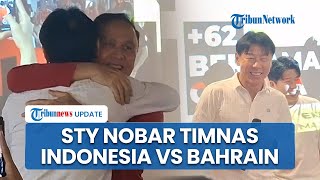 Momen Shin Tae-yong dan Iwan Bule Ikut Nonton Bareng Laga Timnas Indonesia Vs Bahrain di Jakarta