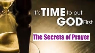 Secrets to prayer 051217: You Must Keep Pressin' In! Prayer Blockers? Repent!