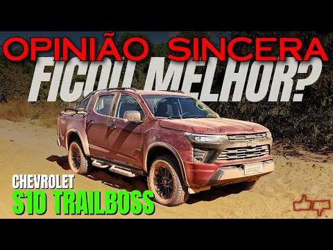 Nova Chevrolet S10 Trailboss é BOA MESMO? O que muda? PREÇO Vale a Pena? Consumo, avaliação off road