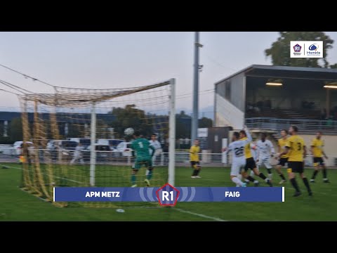 R1 Homiris - la FAIG obtient le nul à l'APM Metz (1-1)