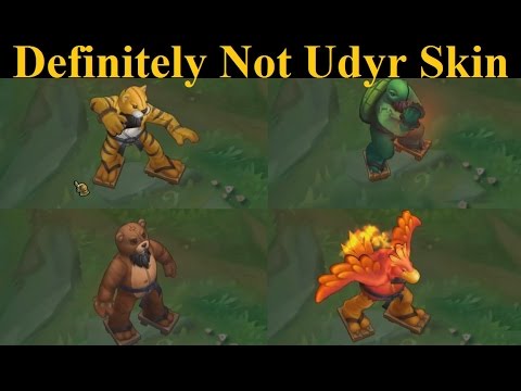 Definitely Not Udyr Skin Spotlight - AKA Furry Convention Udyr