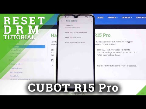 How to Reset DRM in CUBOT R15 Pro – Clear DRM Licenses