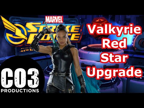 Valkyrie - Red Star Upgrade | Marvel Strike Force MSF