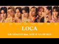 LIL LEAGUE Feat NEX AA OF BUS LOCA Lyrics カナルビ かなるび パート分け 歌割り 歌詞