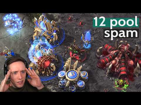 Dark's NEVER-ENDING Zerg Rushes! StarCraft 2