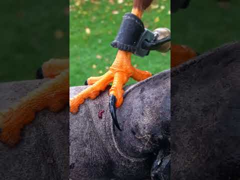 SHARP HARRIS HAWK TALONS CLOSE UP