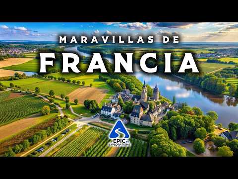 MARAVILLAS DE FRANCIA | Lugares y Pueblos Más Bellos de Francia | Video de Viaje 4k