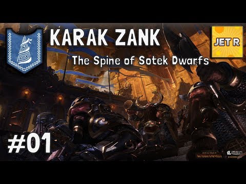 Karak Zank  – The Spine of Sotek Dwarfs – Total War: Warhammer 2 – Part 1