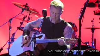 Metallica Please don&#39;t judas me (acoustic) (Nazareth cover) LIVE San Francisco, USA 2011-12-05