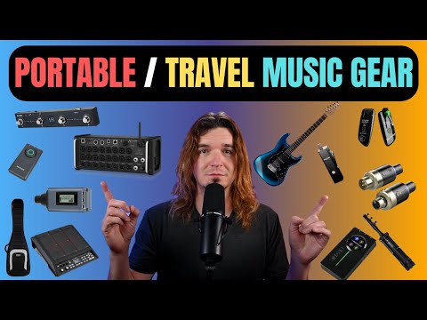 My Entire PORTABLE MUSIC GEAR / TRAVEL RIG Rundown