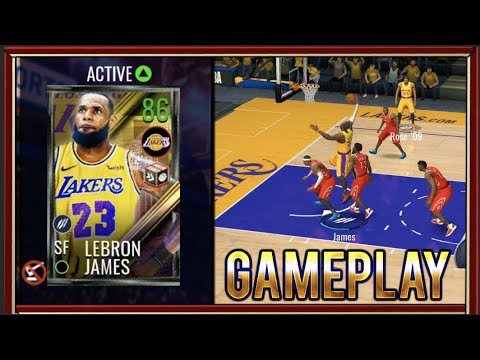 85 OVR LEBRON JAMES OFFSEASON MOVERS MASTER GAMEPLAY | NBA LIVE MOBILE 19 S3 OFFSEASON MOVERS Video