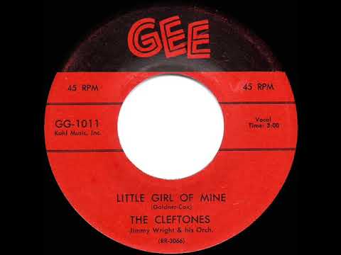 1956 HITS ARCHIVE: Little Girl Of Mine - Cleftones