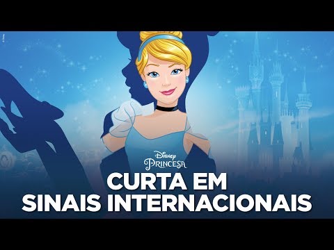 Capa de Descobrindo Cinderela em sinais internacionais | Disney Princesa