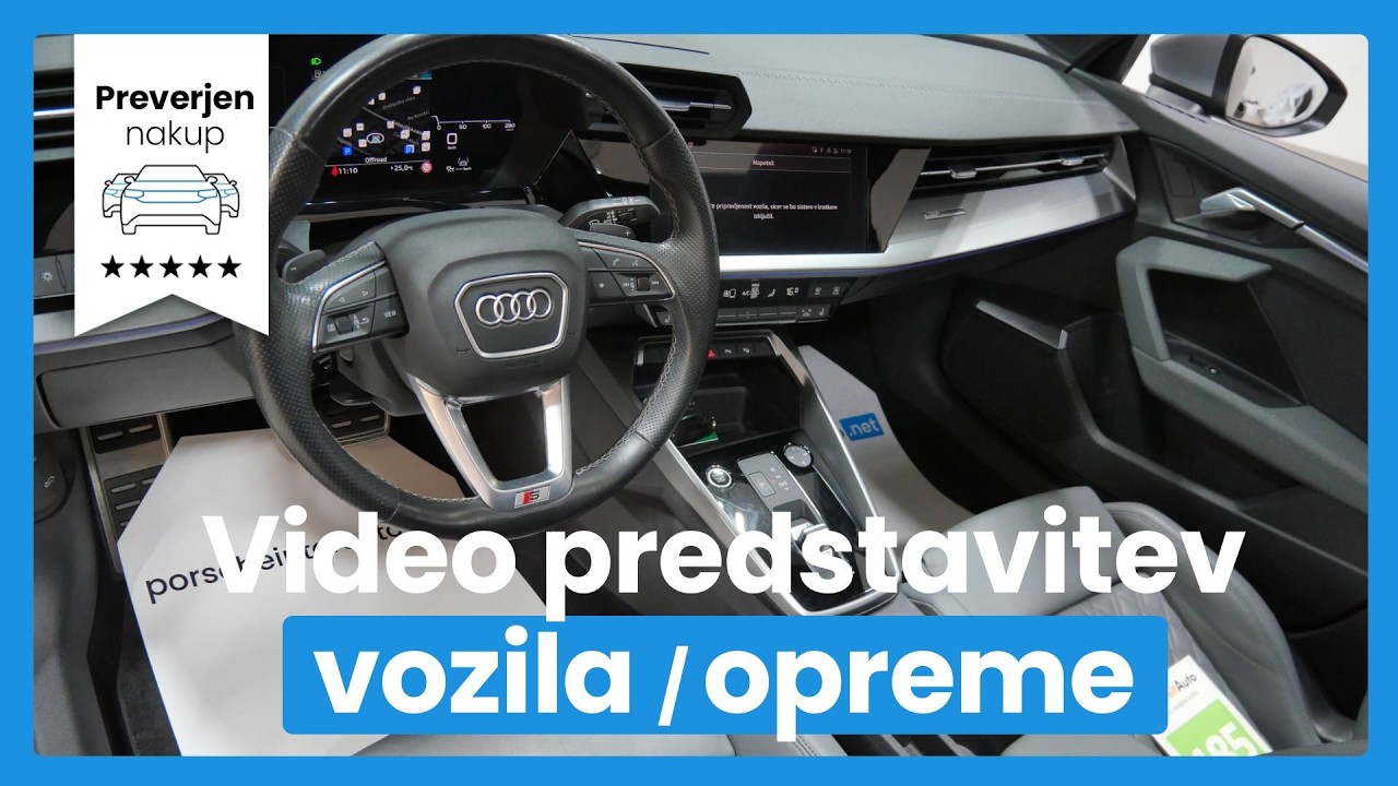 Audi A3 Sportback 35 TDI Sline Stronic-PANORAMA-WEBASTO