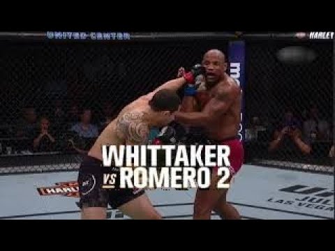 Robert Whittaker breaks Yoel Romero's Orbital, They go to War in Round 3