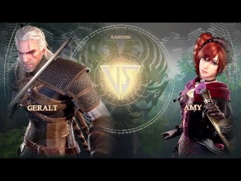 Soul Caliber VI  Geralt vs Amy