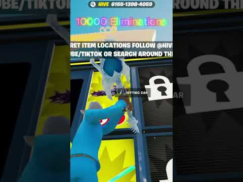 Mythic Car in 1v1 With Every Gun #fortnite #teamhive #1v1witheverygun #secret #fortnitecreative