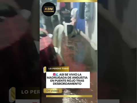 🌧️🚨 Madrugada de angustia en Puente Rojo, Ginebra, Valle