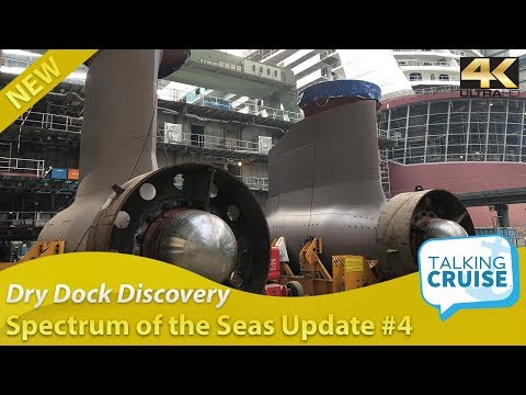 Dry Dock Discovery – Spectrum of the Seas Construction (Update #4)