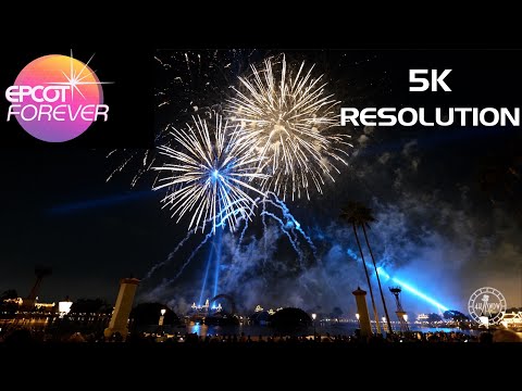 EPCOT Forever Fireworks FULL SHOW in 5K | Walt Disney World Orlando Florida September 2021