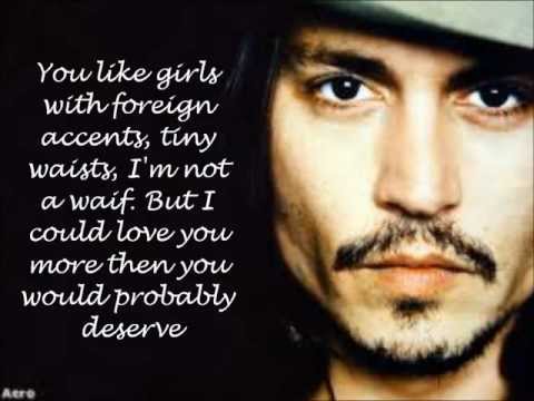 The Johnny Depp Song - Lyrics