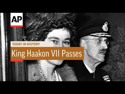 Norway's King Haakon VII Passes - 1957  | Today in History | 21 Sept 16