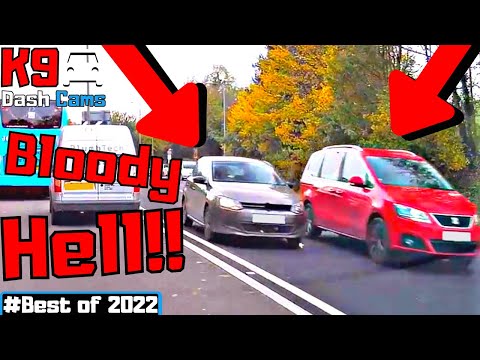 UK Dash Cam Best of 2022 - Road Rage, Close Calls & Bad Drivers