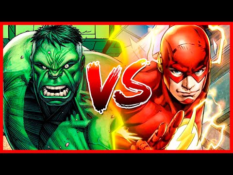 HULK VS FLASH - BATALHA MORTAL