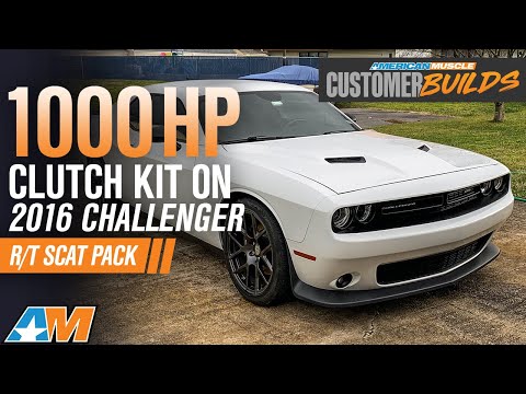 2016 Challenger R/T Scat Pack with McLeod RXT 1000HP Clutch | AmericanMuscle Customer Builds